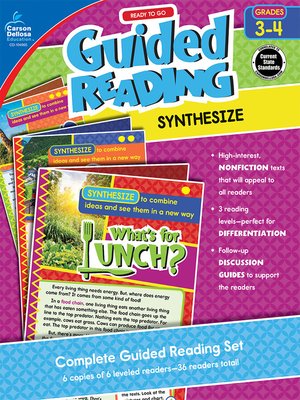 cover image of Ready to Go Guided Reading: Synthesize, Grades 3-4